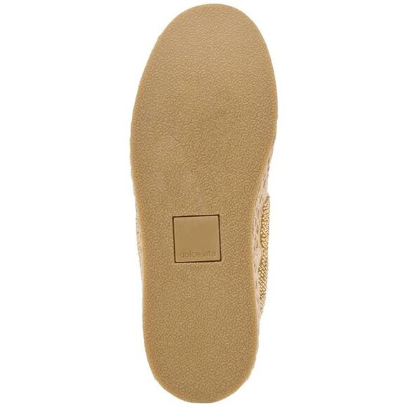 dolce vita Notice Espadrille Bead Sneakers Gold Multi Burlap 9.5 CREAM VNOTIC10 - Picture 6 of 7